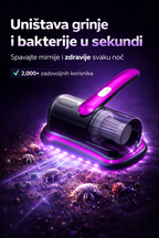 Usisivač za dušek – dubinsko čišćenje prašine i grinja